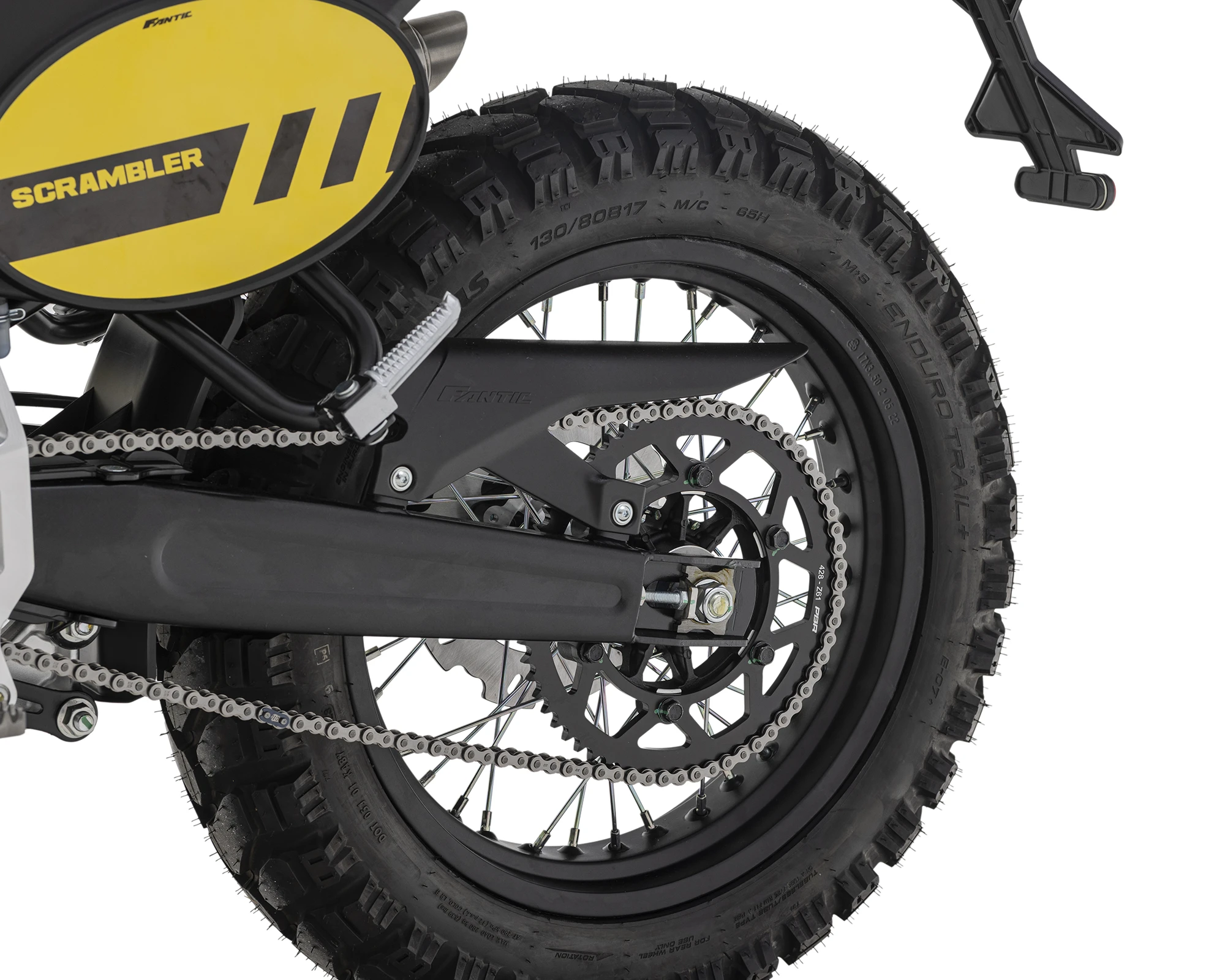 FANTIC CABALLERO Scrambler 125 MY25 オフロードモード切替可能なABSに、クラス唯一となるトラクションコントロールも装備。 | 輸入発売元 MOTORISTS モータリスト合同会社