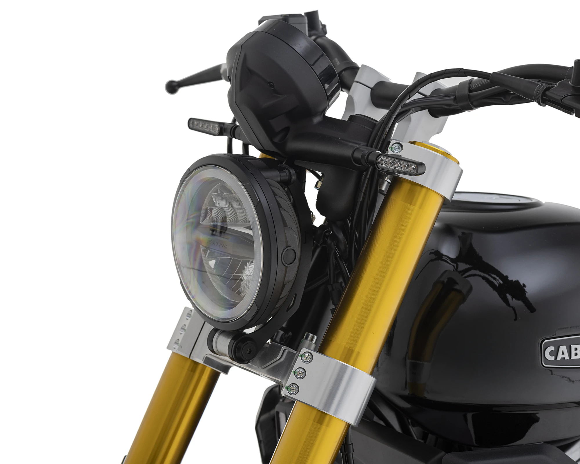FANTIC CABALLERO Scrambler 125 MY25 左右のターンシグナルを含むすべての灯火をLED化。3.5インチLCD丸型ディスプレーを装備。 | 輸入発売元 MOTORISTS モータリスト合同会社