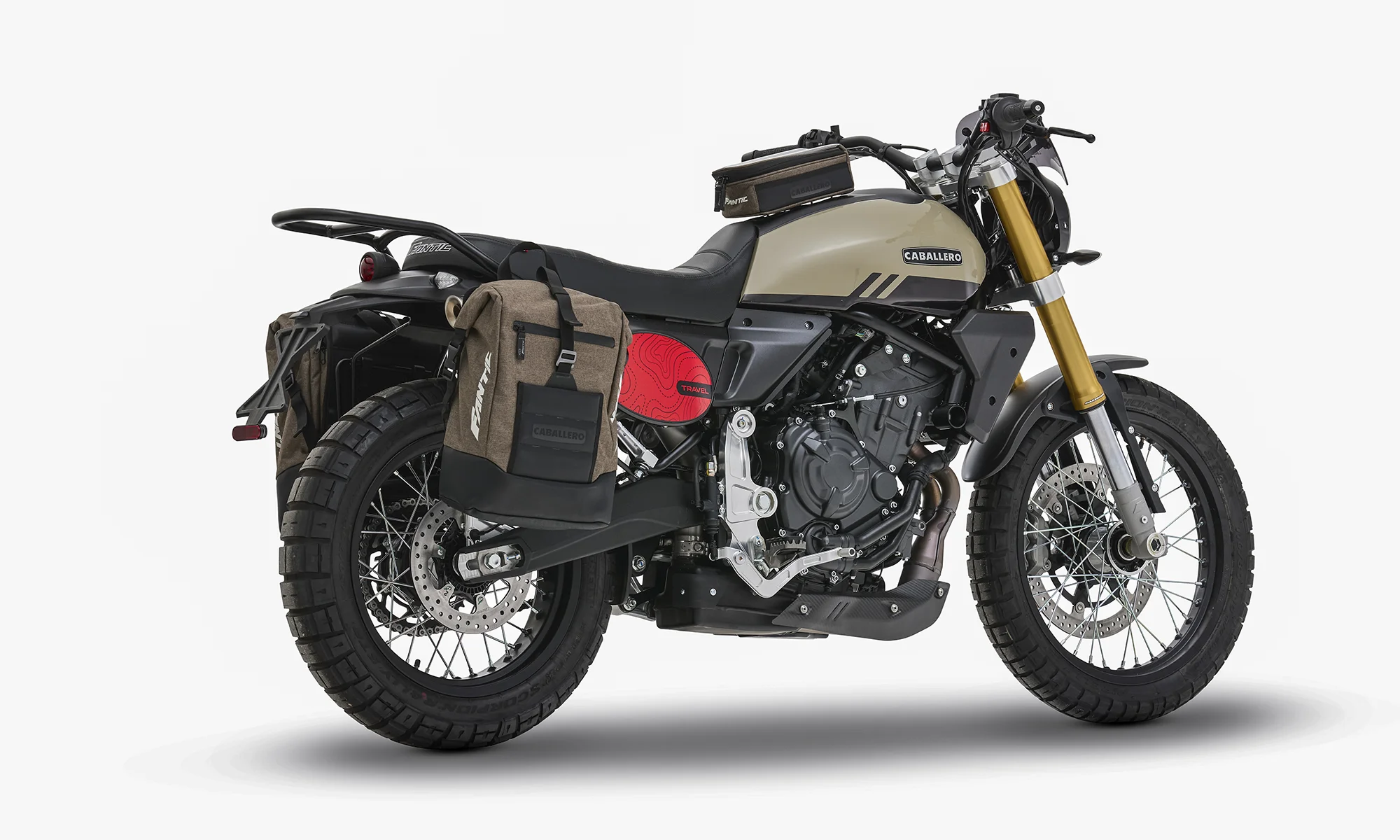 FANTIC CABALLERO Scrambler TRAVEL タンドラ・グリーン | MOTORISTS モータリスト合同会社