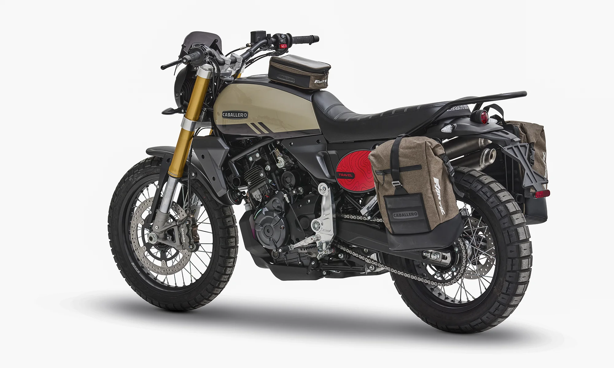 FANTIC CABALLERO Scrambler TRAVEL タンドラ・グリーン | MOTORISTS モータリスト合同会社