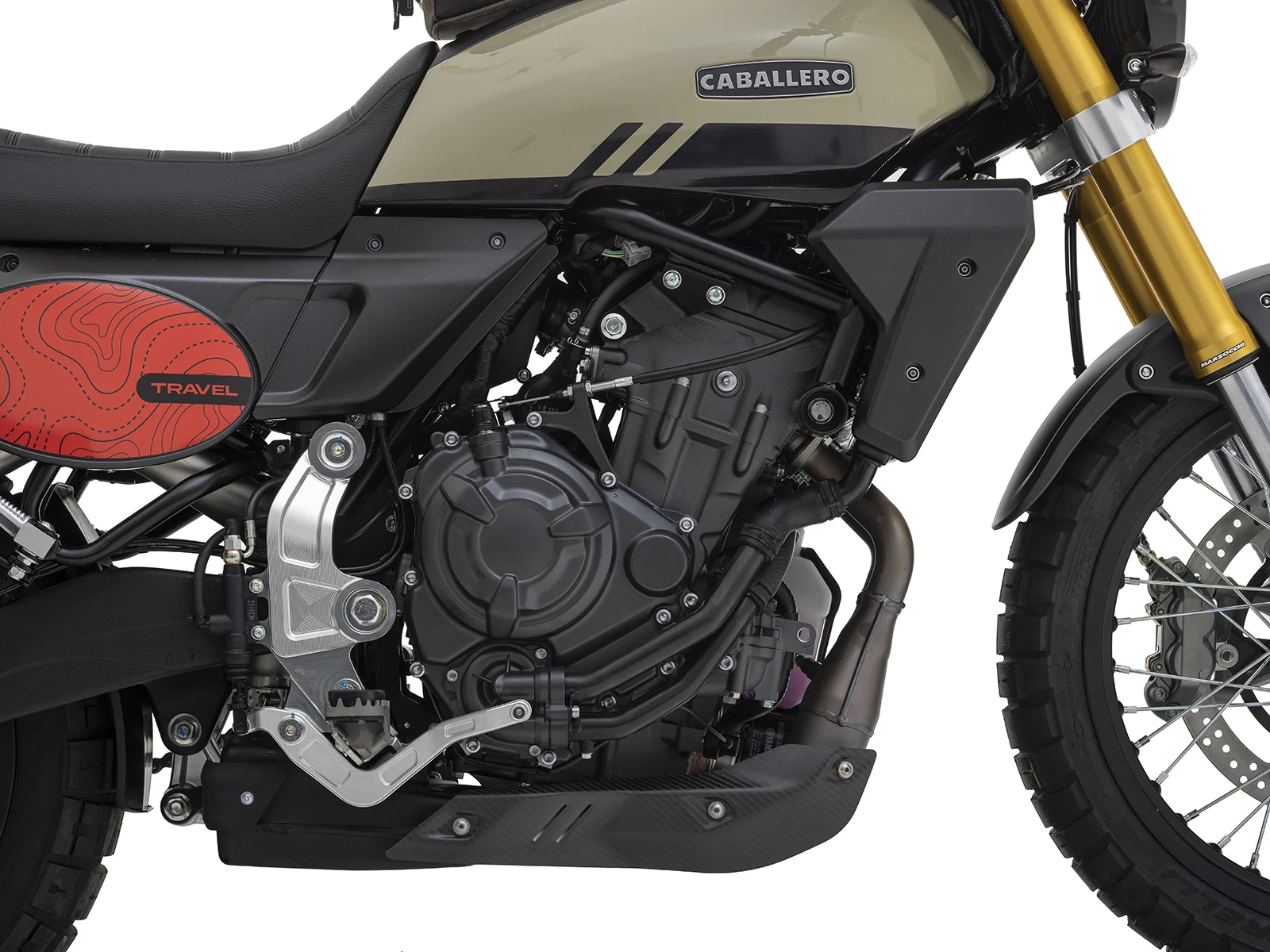 FANTIC CABALLERO Scrambler 700 TRAVEL トラクションコントロールとABSの協調制御で楽しさを損なわずに安全性を提供。 | 輸入発売元 MOTORISTS モータリスト合同会社